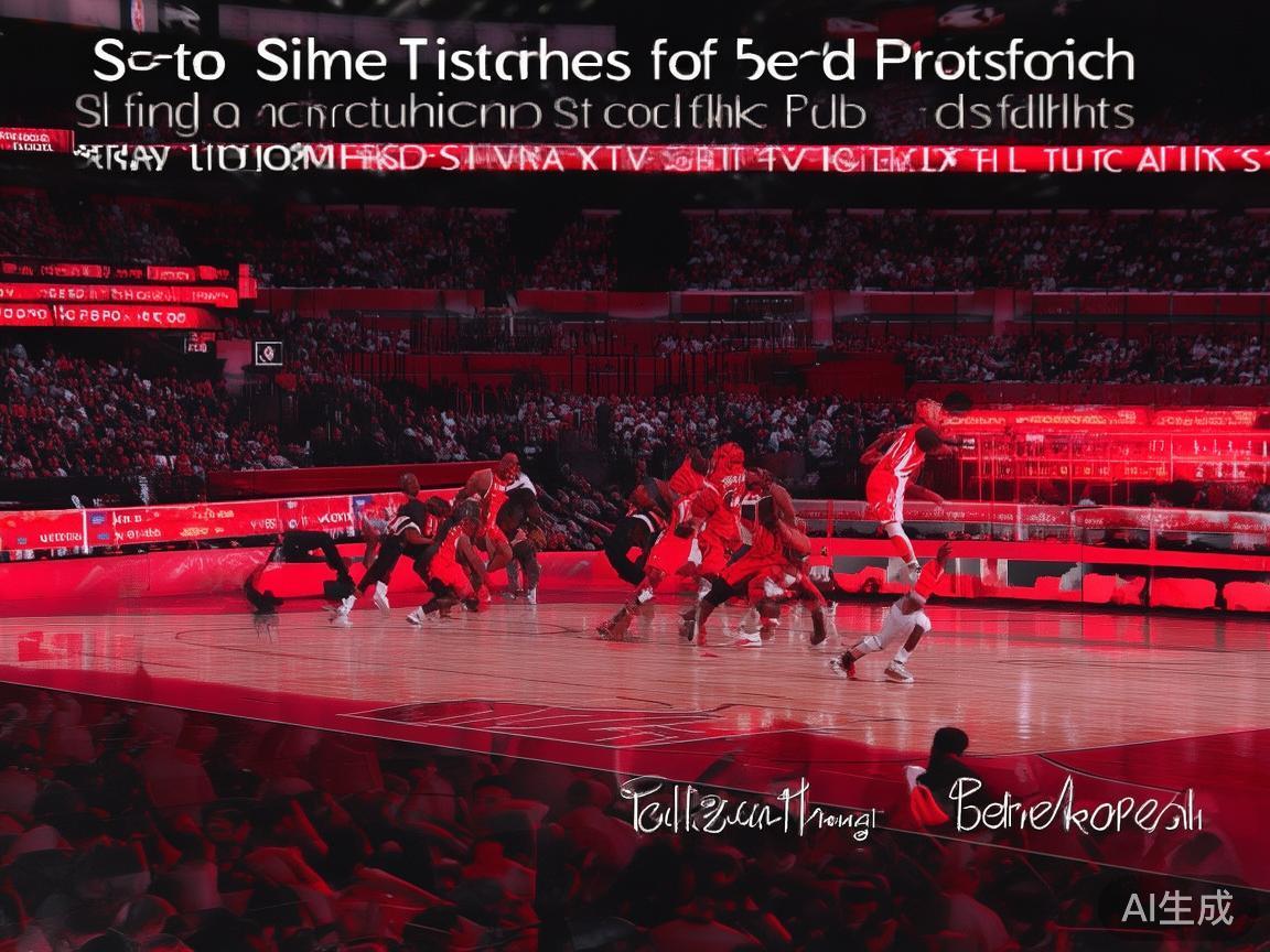 例如，某场火箭队比赛中，快节奏的转移和激烈的防守都